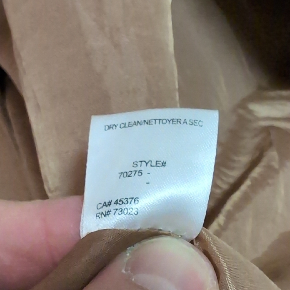 Suzy Shier Tan Coat - Picture 4 of 10